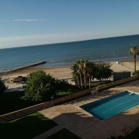 Atico Primer Linea De Mar Con Piscina En Ebrehogar Sant Carles de la Ràpita Exterior foto