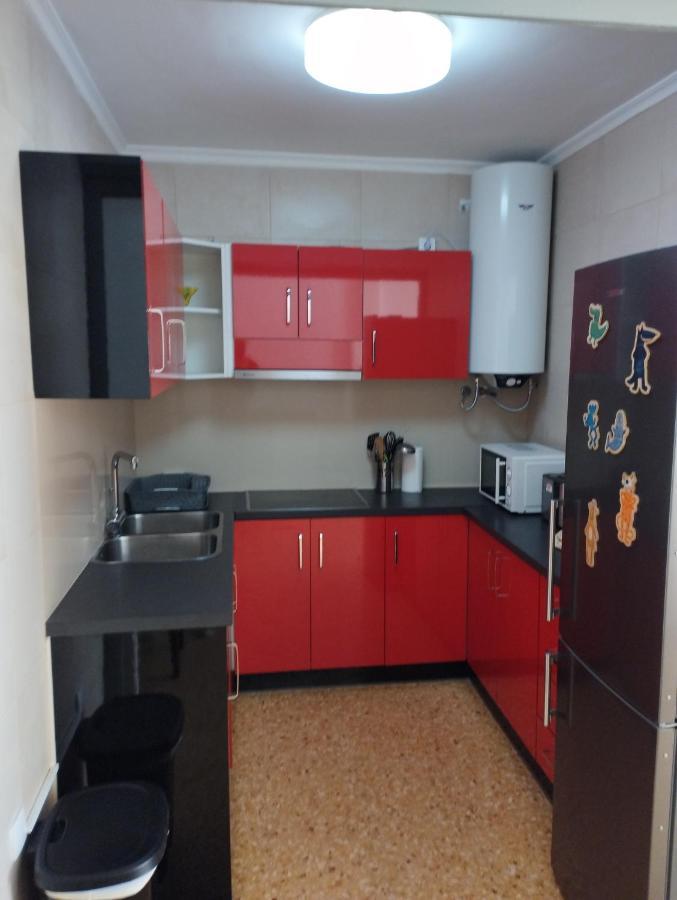 Atico Primer Linea De Mar Con Piscina En Ebrehogar Sant Carles de la Ràpita Exterior foto