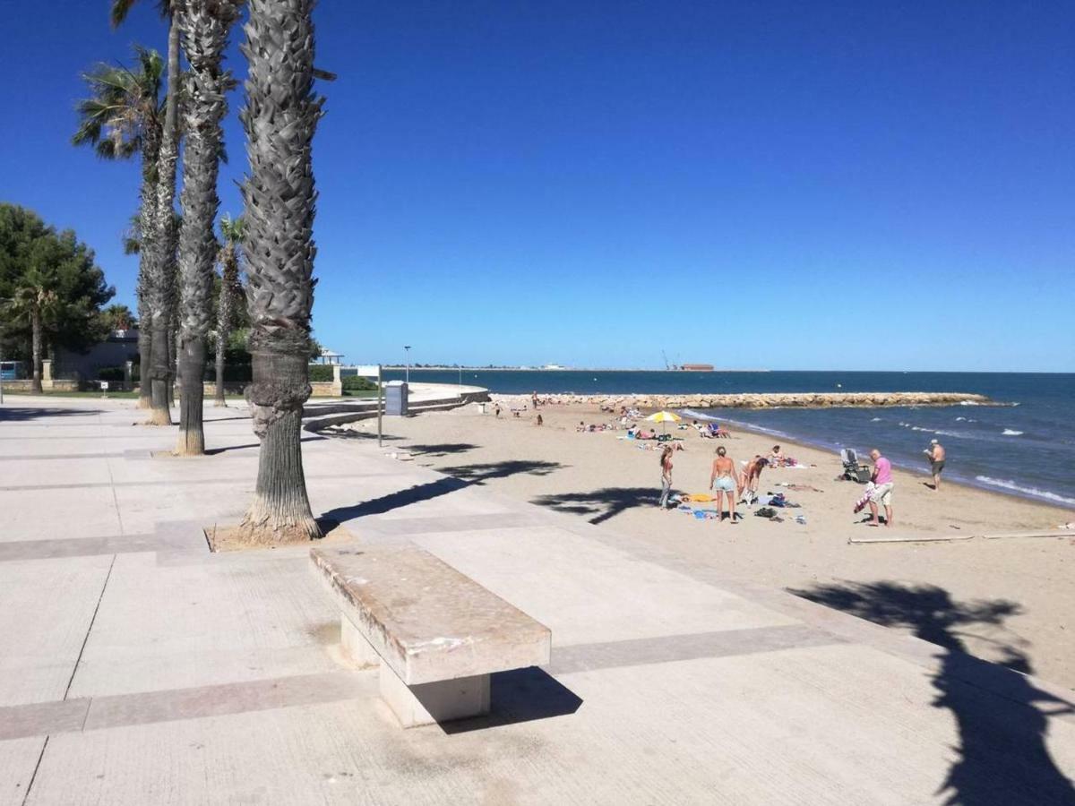 Atico Primer Linea De Mar Con Piscina En Ebrehogar Sant Carles de la Ràpita Exterior foto