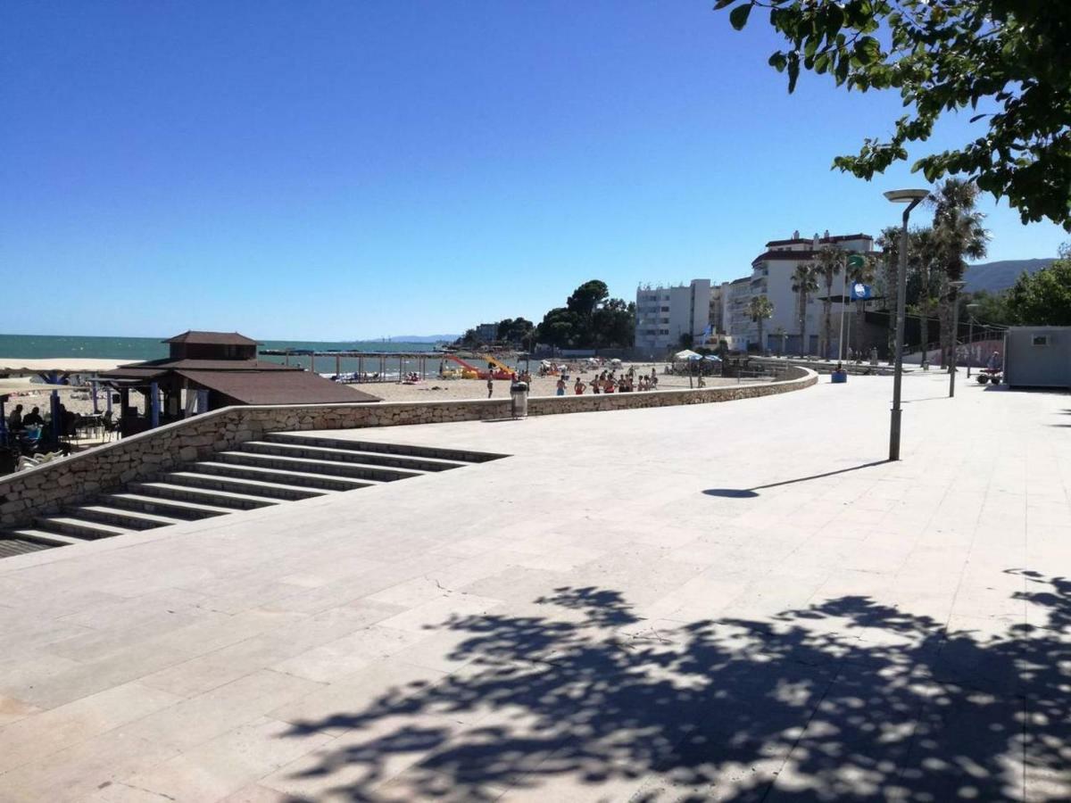 Atico Primer Linea De Mar Con Piscina En Ebrehogar Sant Carles de la Ràpita Exterior foto