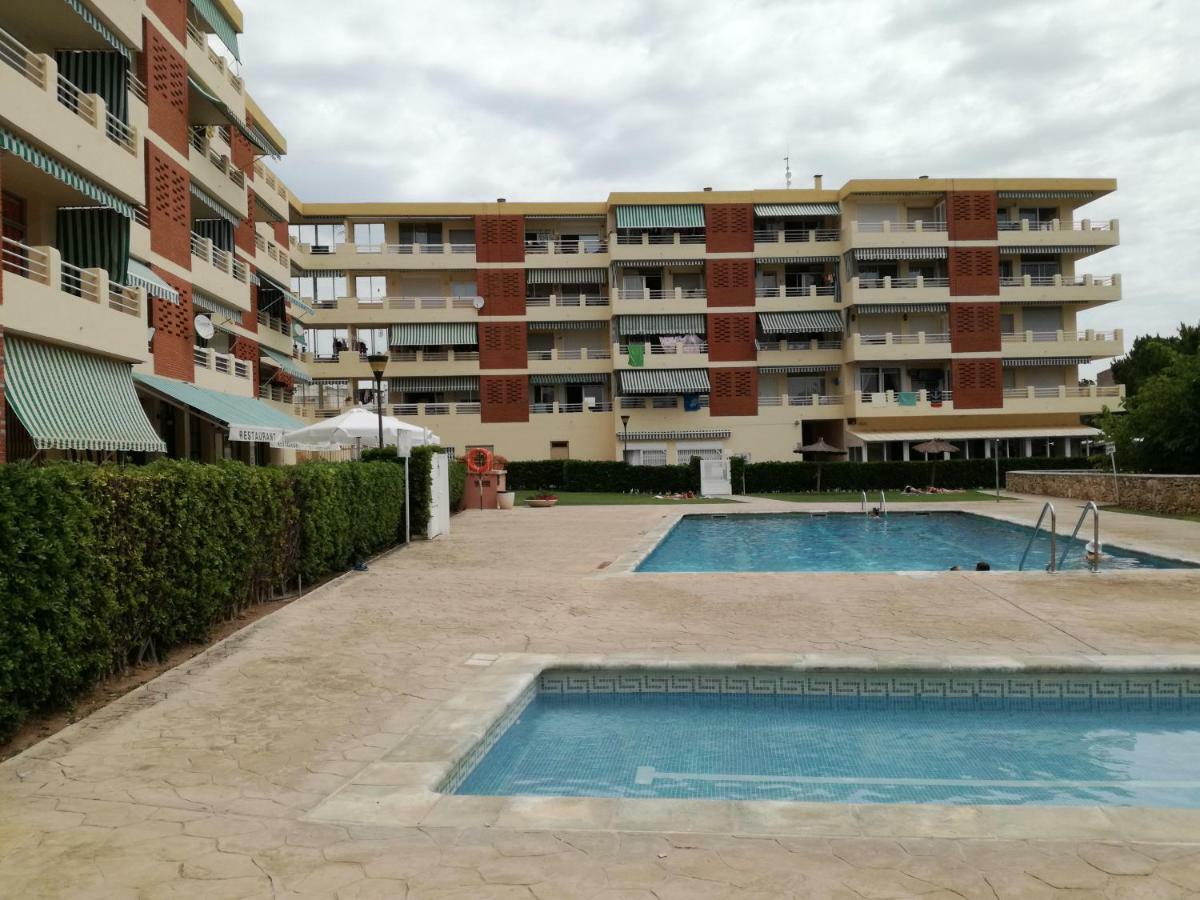Atico Primer Linea De Mar Con Piscina En Ebrehogar Sant Carles de la Ràpita Exterior foto